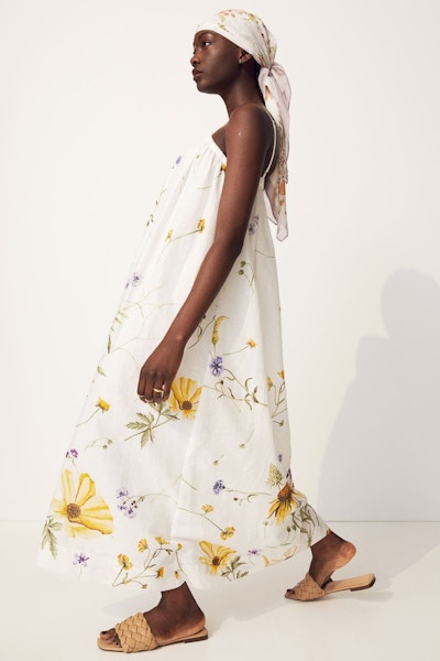 H&M Linen Blend Dress, £34.99