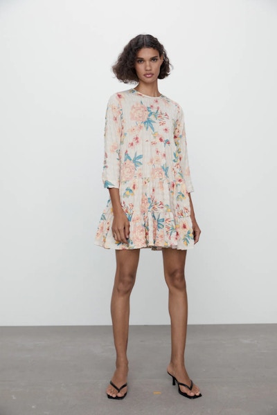 Zara Floral Print Dress, £29.99