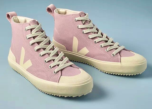 Anthropologie Veja Nova Canvas High Top Trainers, £86
