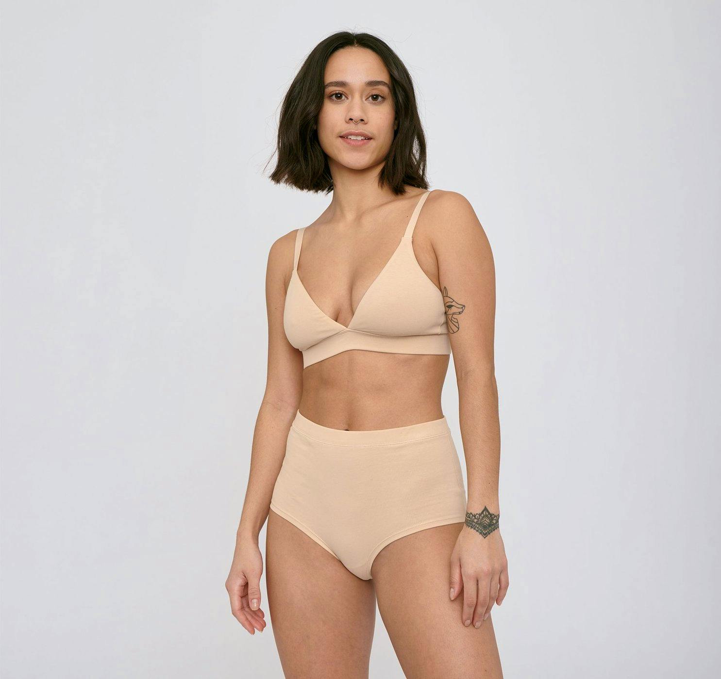 Organic Basics Organic Cotton Super High Rise Briefs, £30