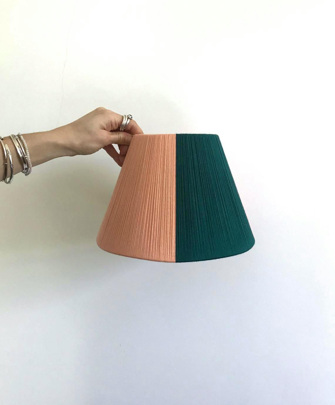 Etsy LovingSTRING, Cotton Yard Lampshade, £80