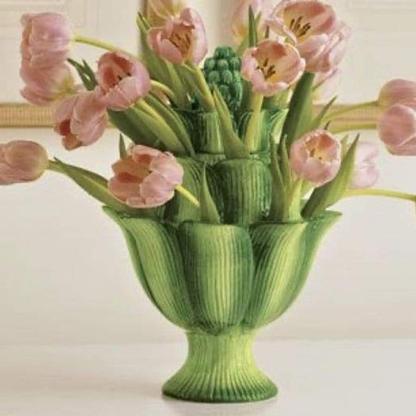 HMA Décor Artichoke Flower Vase Green, £59
