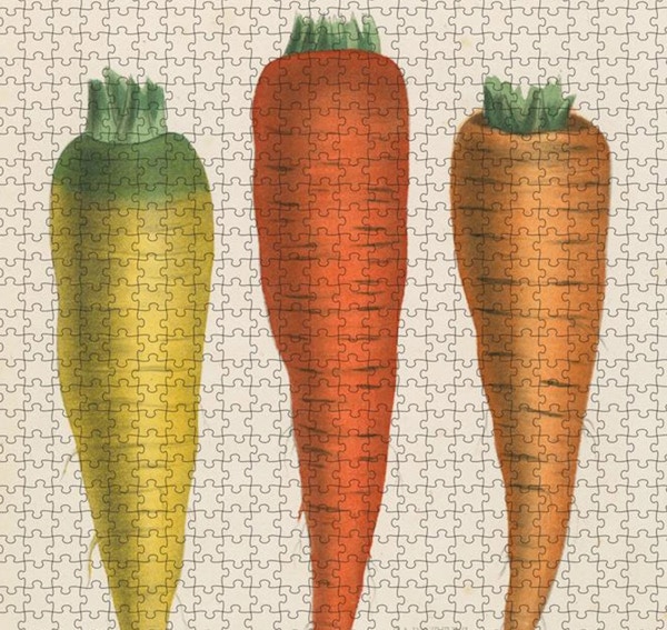 John Derian Three Carrots Jigsaw, £15.99