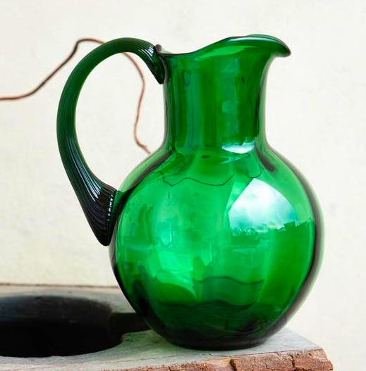 Klimchi Dark Green Marika Jug, £95