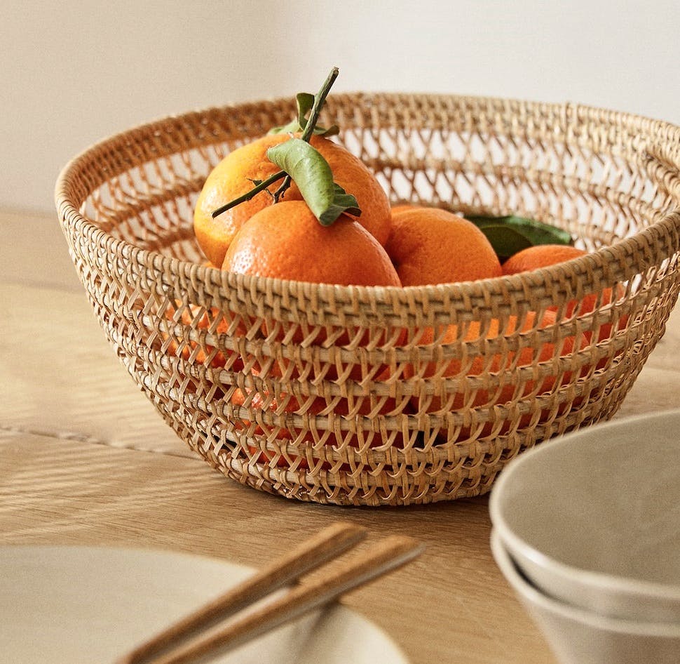 Zara Home Medium Woven Basket, £17.99