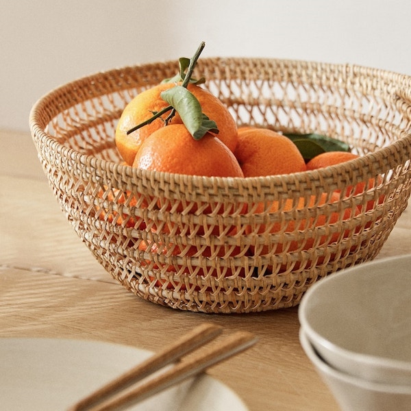 Zara Home Medium Woven Basket, £17.99
