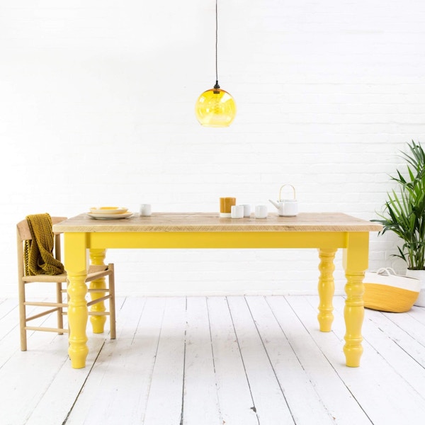 Farmhouse Table Company Reclaimed Wood Dining Table, £1,230