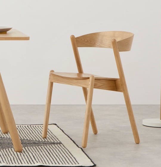 Made.com Set of Two Yaunti Dining Chairs, Ash, £299