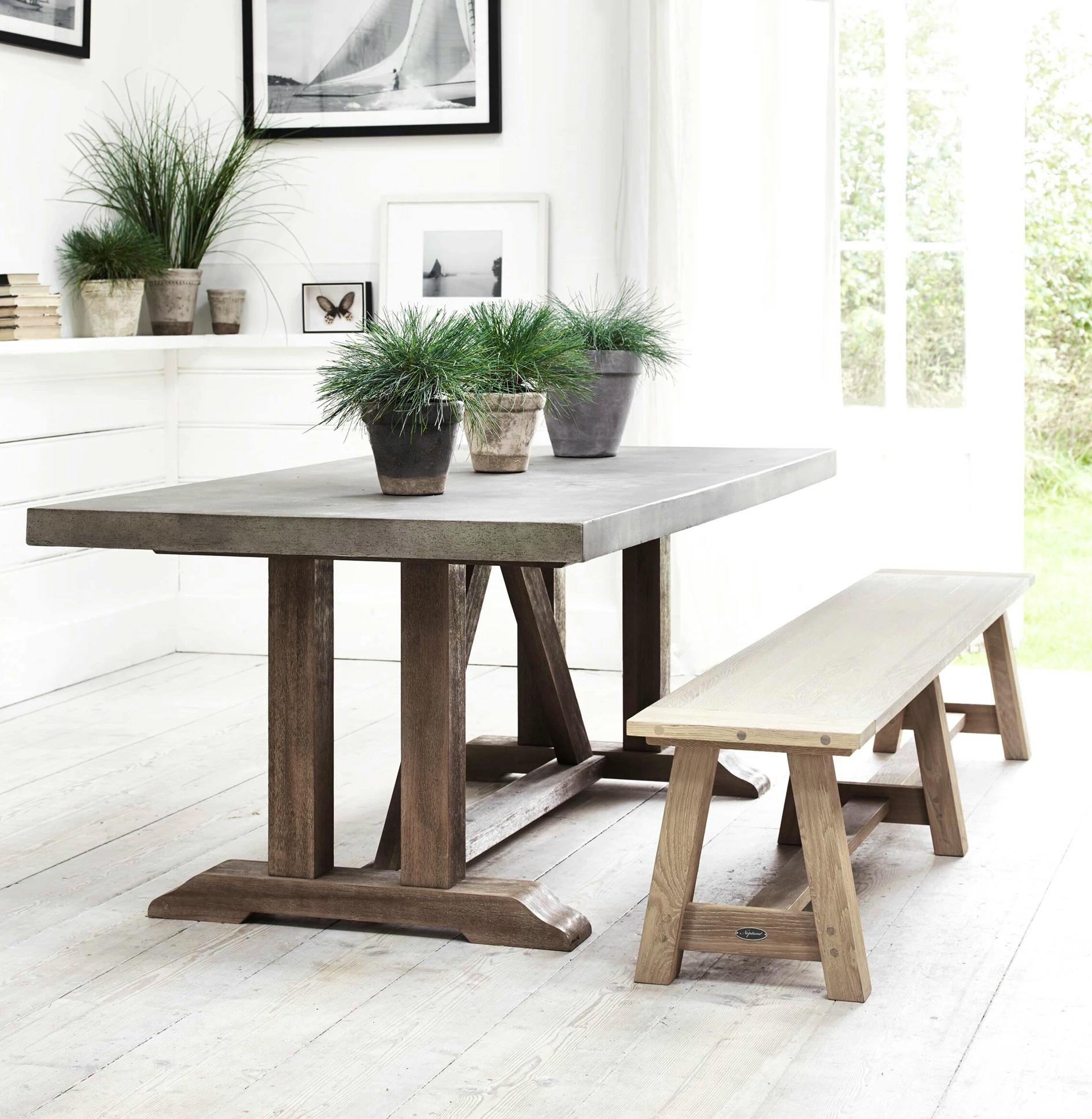 Neptune Arundel Oak Bench, £645