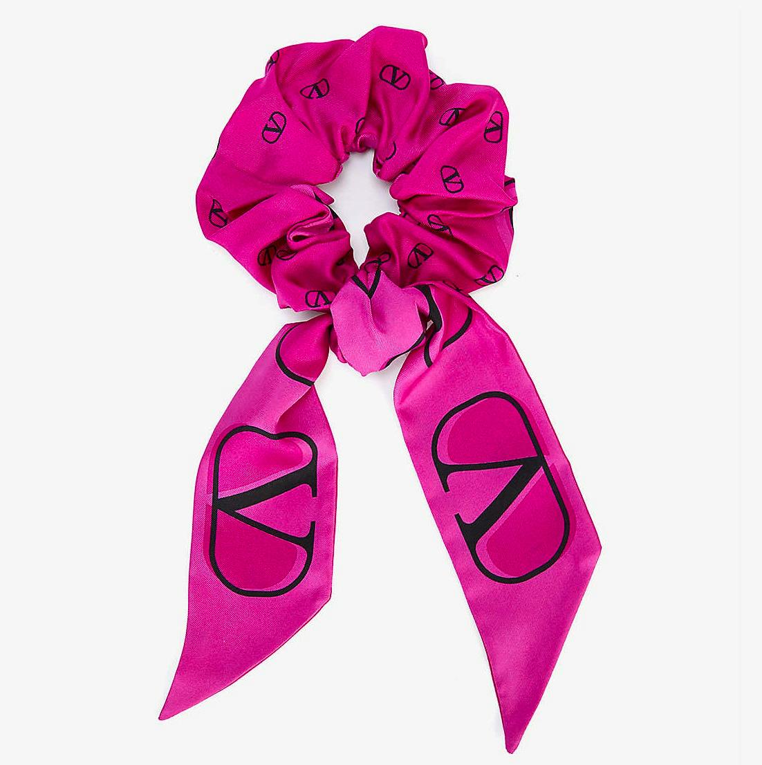 Valentino Garavani Silk Hair Scrunchie, £230