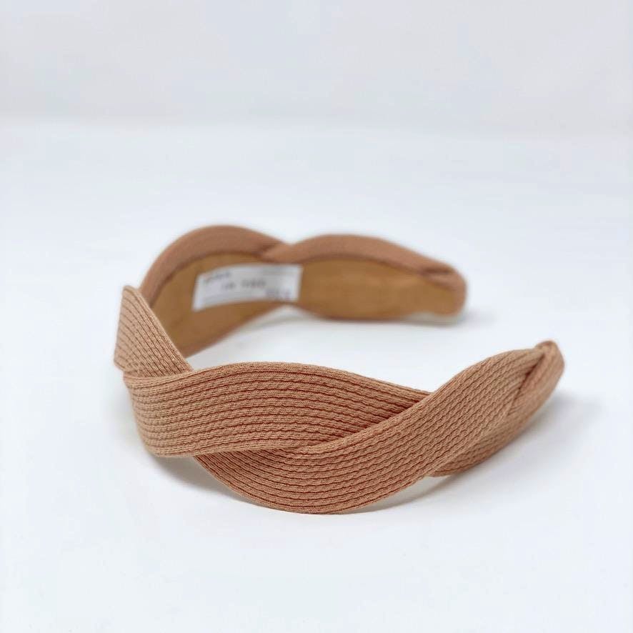 Born In The Sun Beige Scalloped Shape Headband, £40