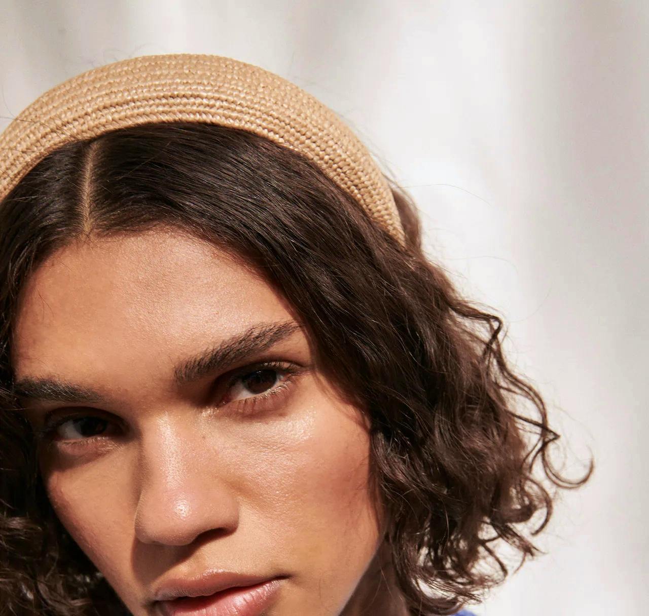 Zara Plain Raffia Headband, £9.99