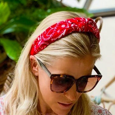 Born In The Sun Bandana Headband, £40