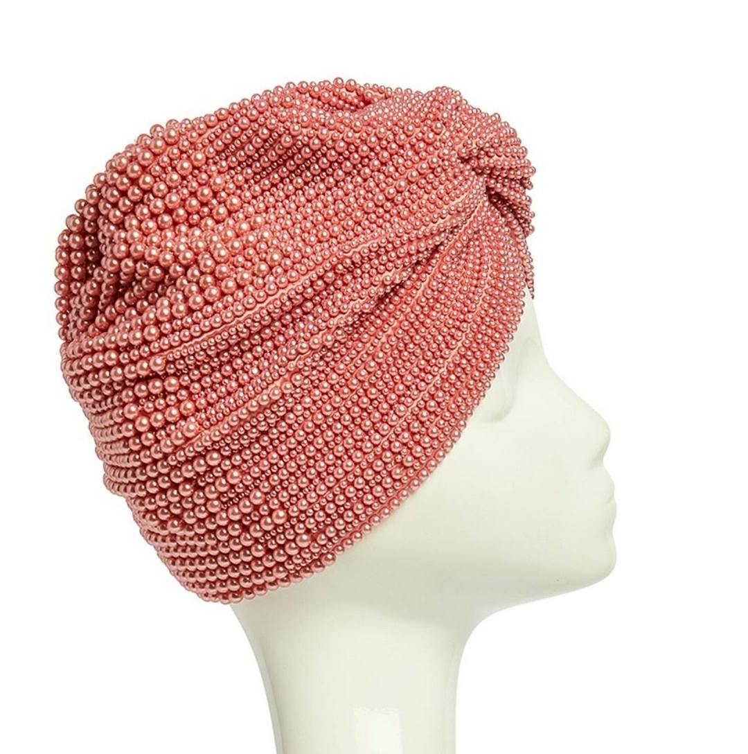 Maryjane Claverol Beaded Frankie Turban, £295
