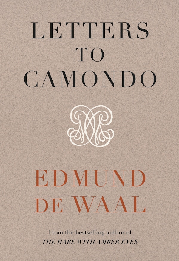 Letters To Camondo De Waal