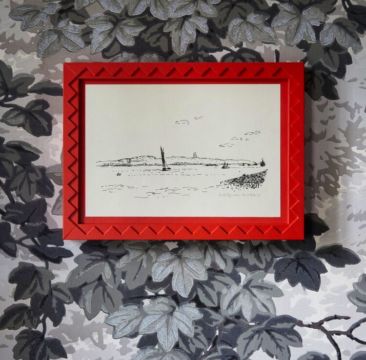 A. Prin Zig Zag Frame, £150