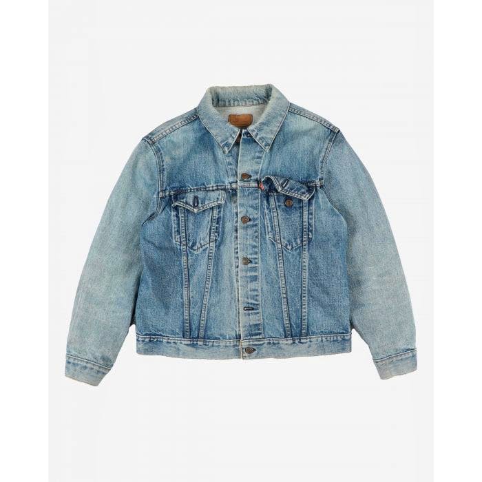 Vintage 70s Levi’s Light Blue Distressed Denim Jacket £70