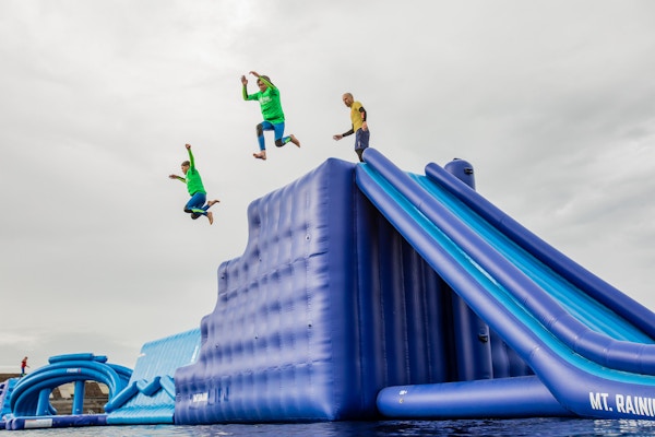 4. Inflatable Fun On The Isle Of Wight