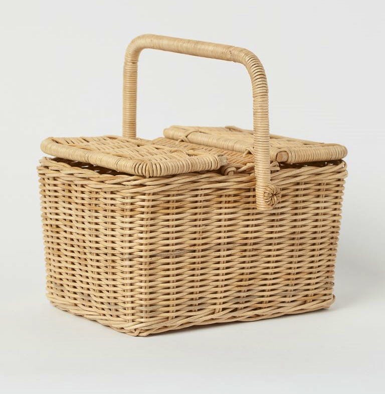 H&M Rattan Picnic Basket, £24.99