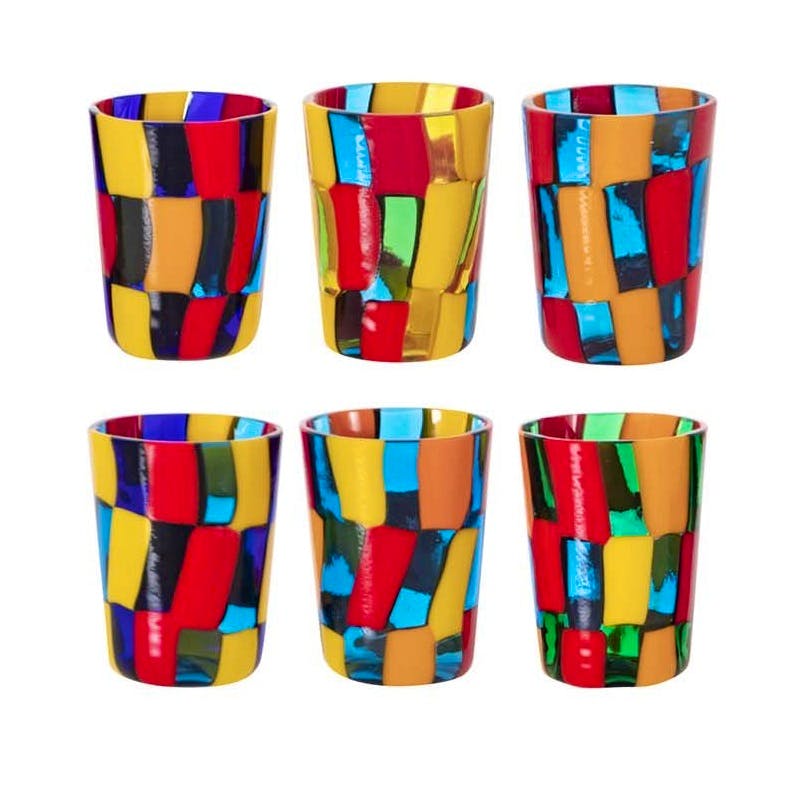 Artmest Set Of 6 Redentore Shot Glasses, £250