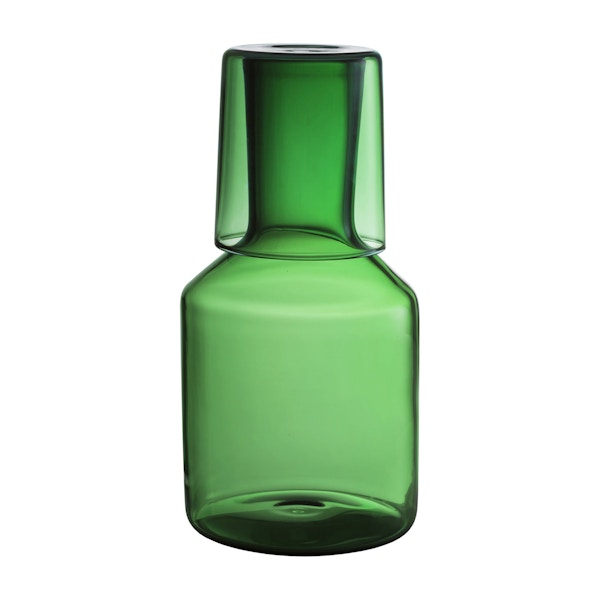 La Gent Maison Balzac Green Caraf & Glass, £55