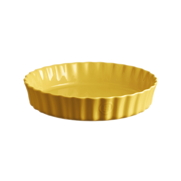 The Sette Deep Flan Dish Provence Yellow, from £27