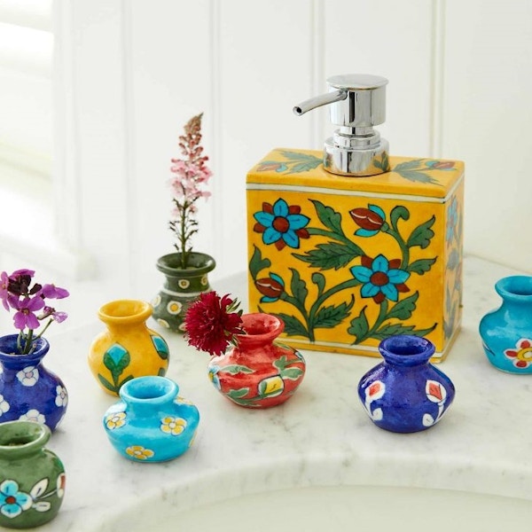 Sophie Conran Jaipur Mini Hand Painted Vases (Set Of Eight), £75