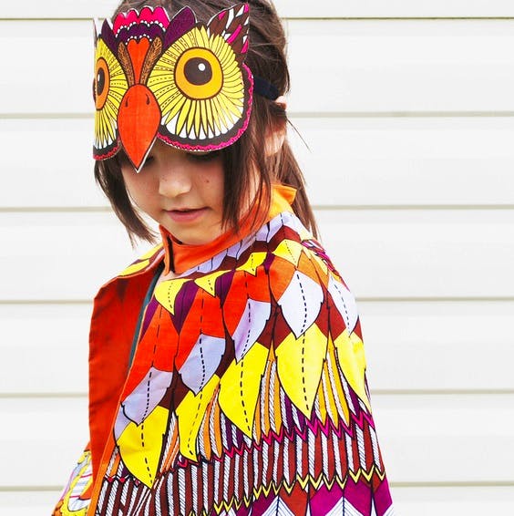 Joules Owl Cape, £36