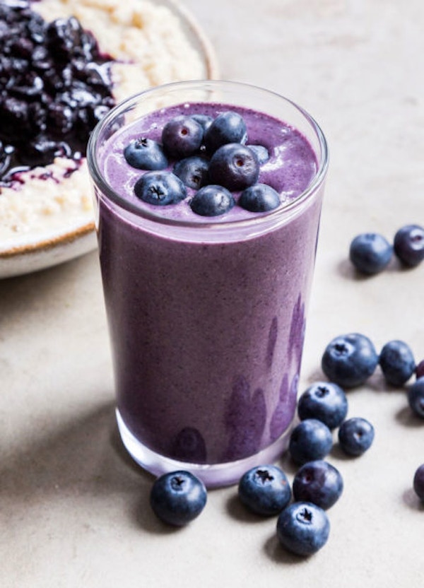 Blueberry & Banana Breakfast Smoothie