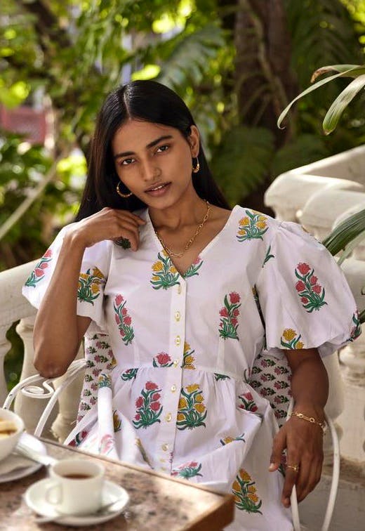 Pink City Prints Acid Bouquet Rosie Dress, £165