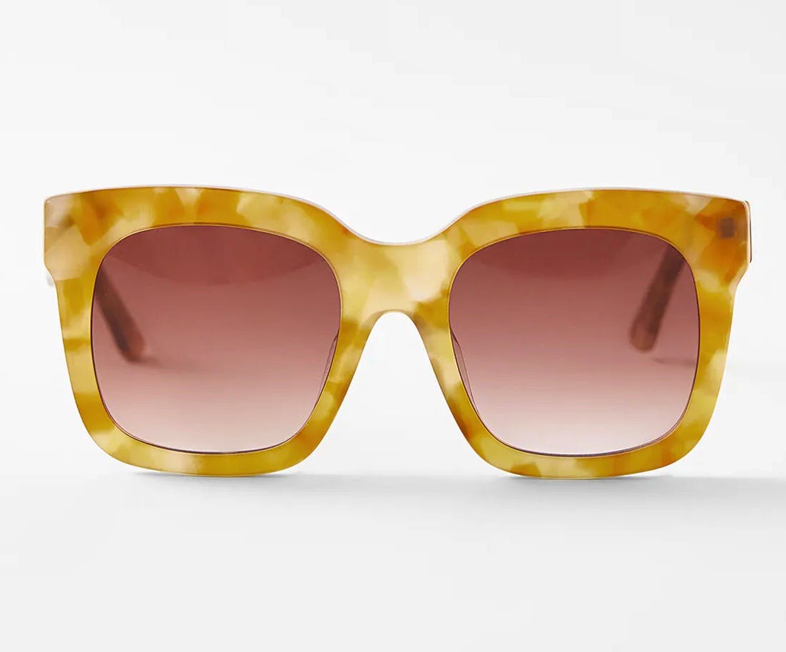 Zara Square Acetate Sunglasses, £25.99