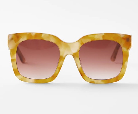 Zara Square Acetate Sunglasses, £25.99