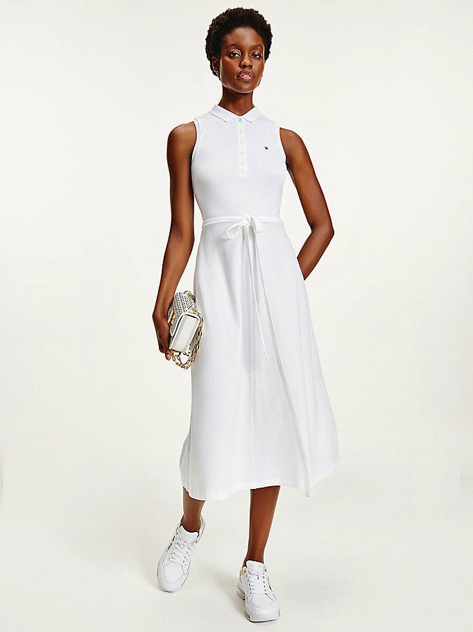 Tommy Hilfiger Fit And Flare Sleeveless Dress, £110