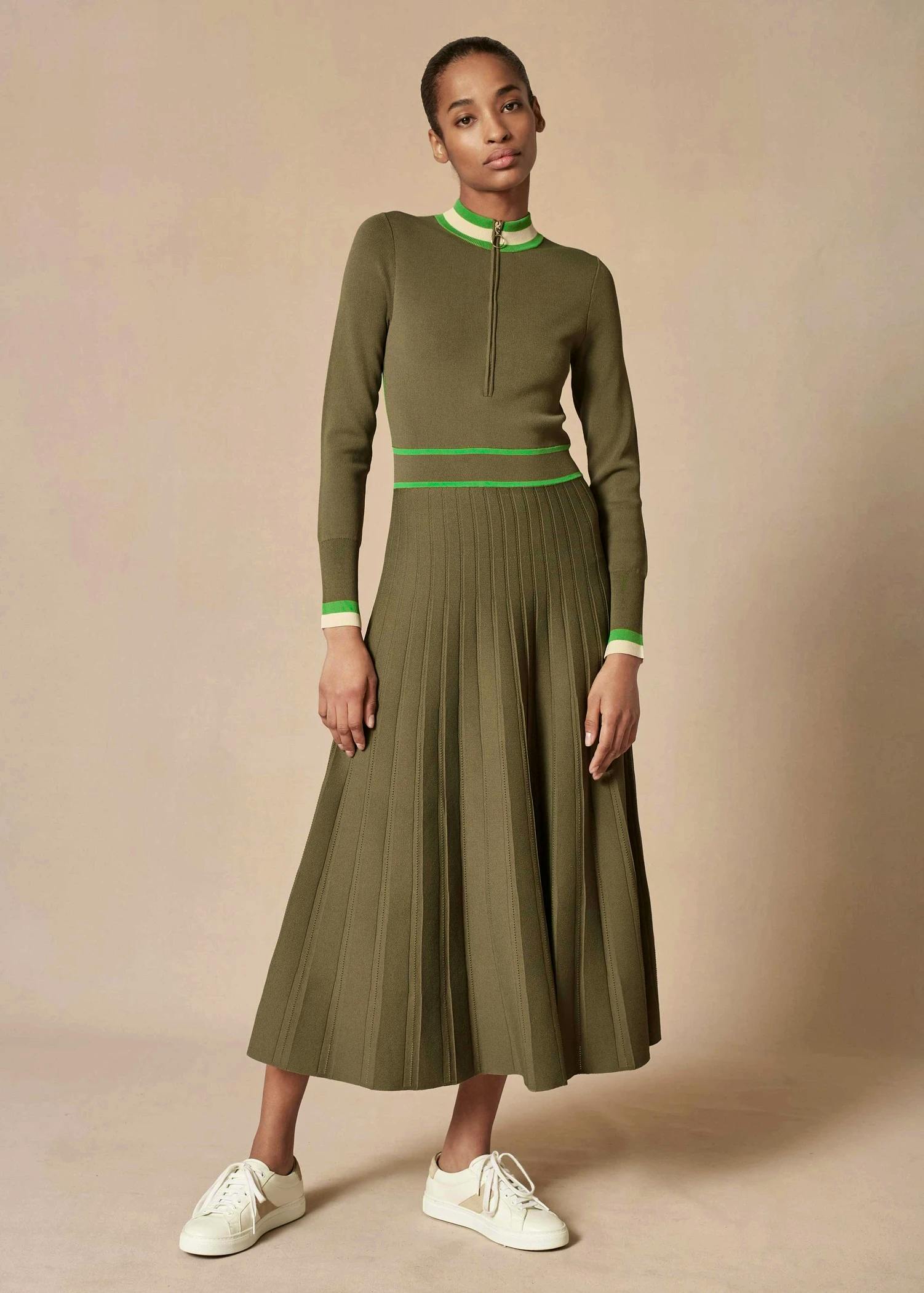 Me + Em Stripe Detail Knit Dress, £250