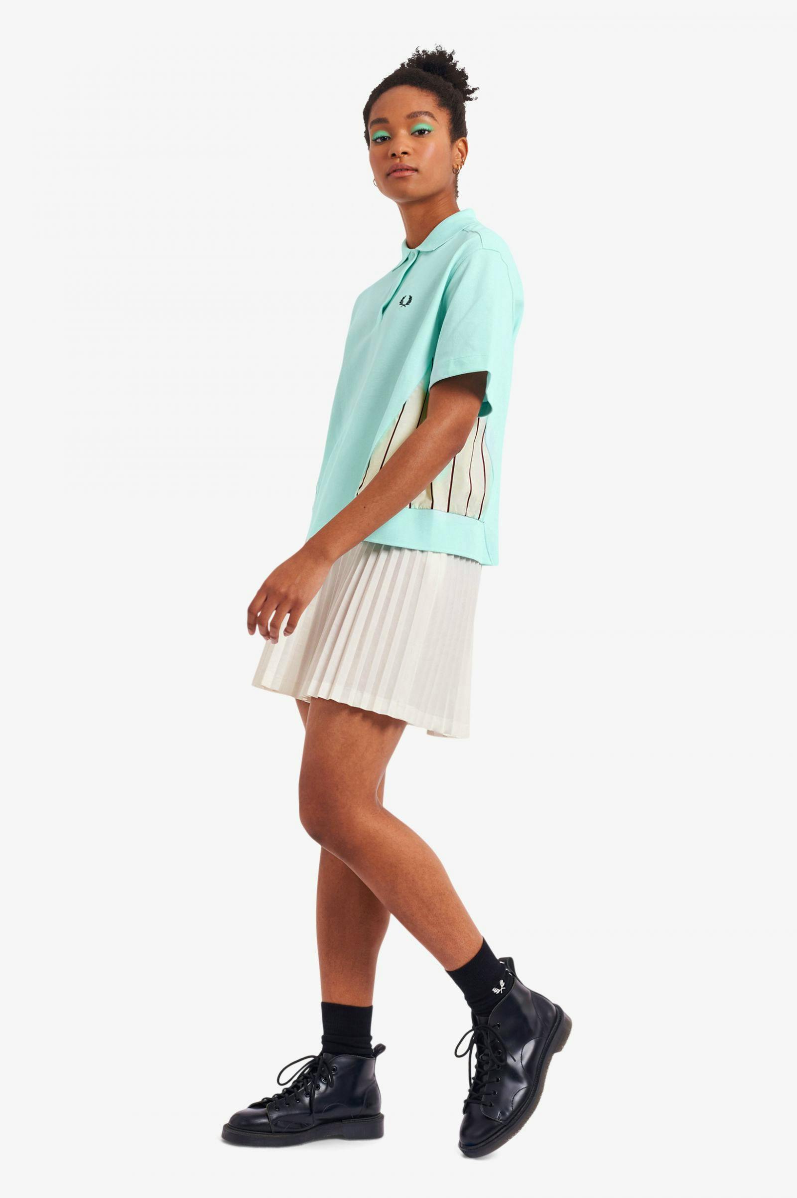 Fred Perry Woven Panel Polo Shirt, £80