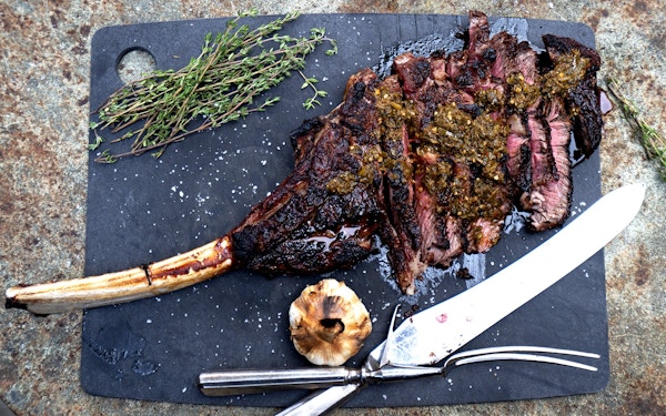 Luxury Butchers Parsons Nose Tomahawk Steak