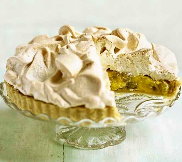 Gooseberry Meringue Pie