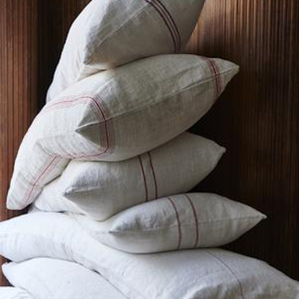 Freight HHG Linen Grain Sack Cushions, £135