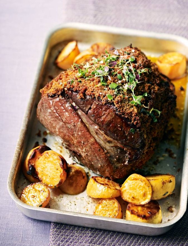 Roast Beef With Paprika And Thyme Crust