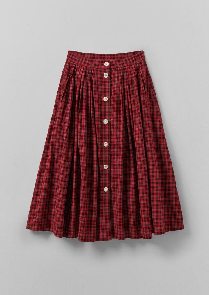 Toast Pihu Check Skirt, £120