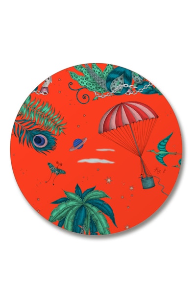 Emma J Shipley For Jamida Lost World Coasters – Set of 4 – Red, £20