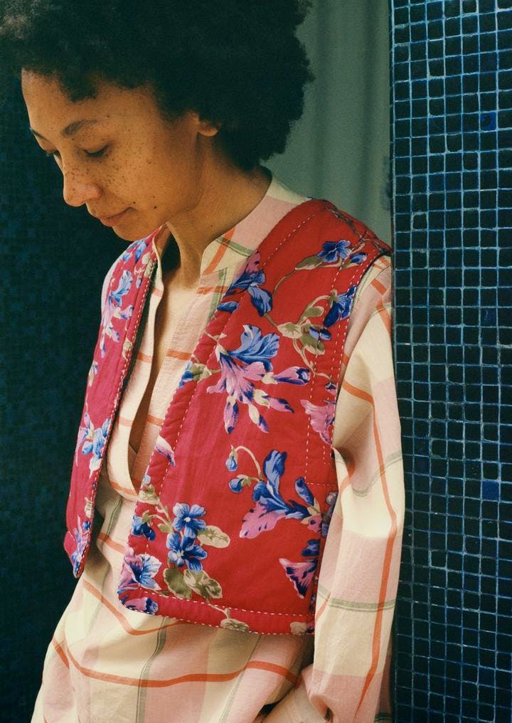 Toast Floral Print Jerkin, £120