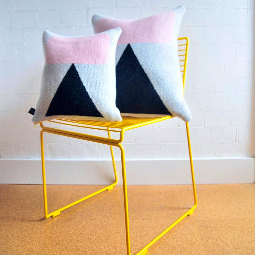 Giannina Capitani Ellsworth Cushion in Pink, £69