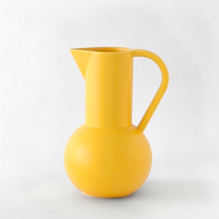 RAAWII STRØM Jug Medium Yellow, £76