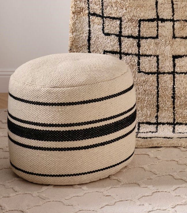 H&M Canvas Pouffe, £79.99