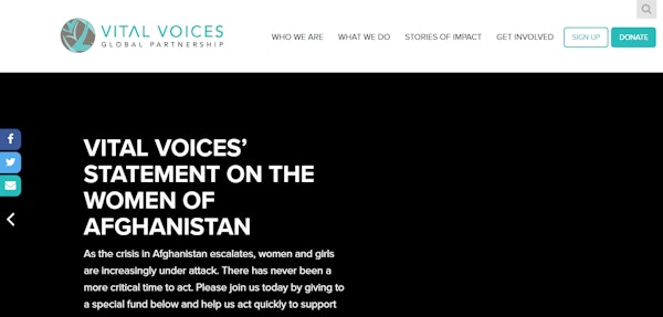 Help Afghanistan Vital Voices