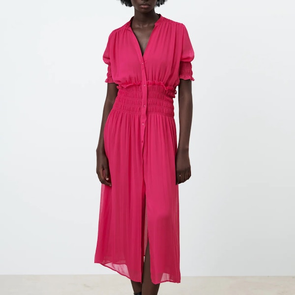 Zara Pleated Dress, £49.99