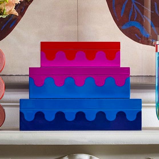 Jonathan Adler Small Ripple Laquer Box, £98