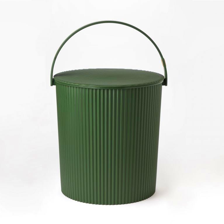 Hachimon Large Omnioutil Storage Bucket in Green, £42