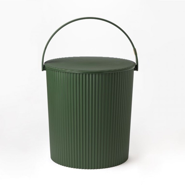 Hachimon Large Omnioutil Storage Bucket in Green, £42